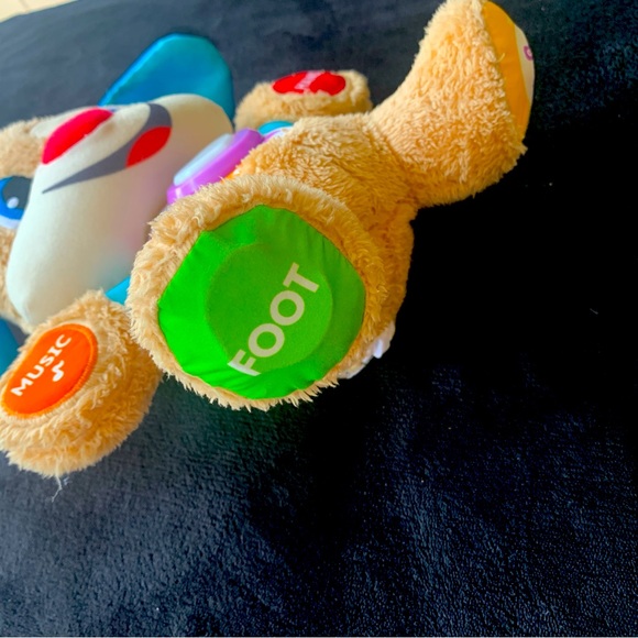 Fisher Price Smart Stages Interactive Bear 2017 Learning Sounds Plush - Picture 7 of 9